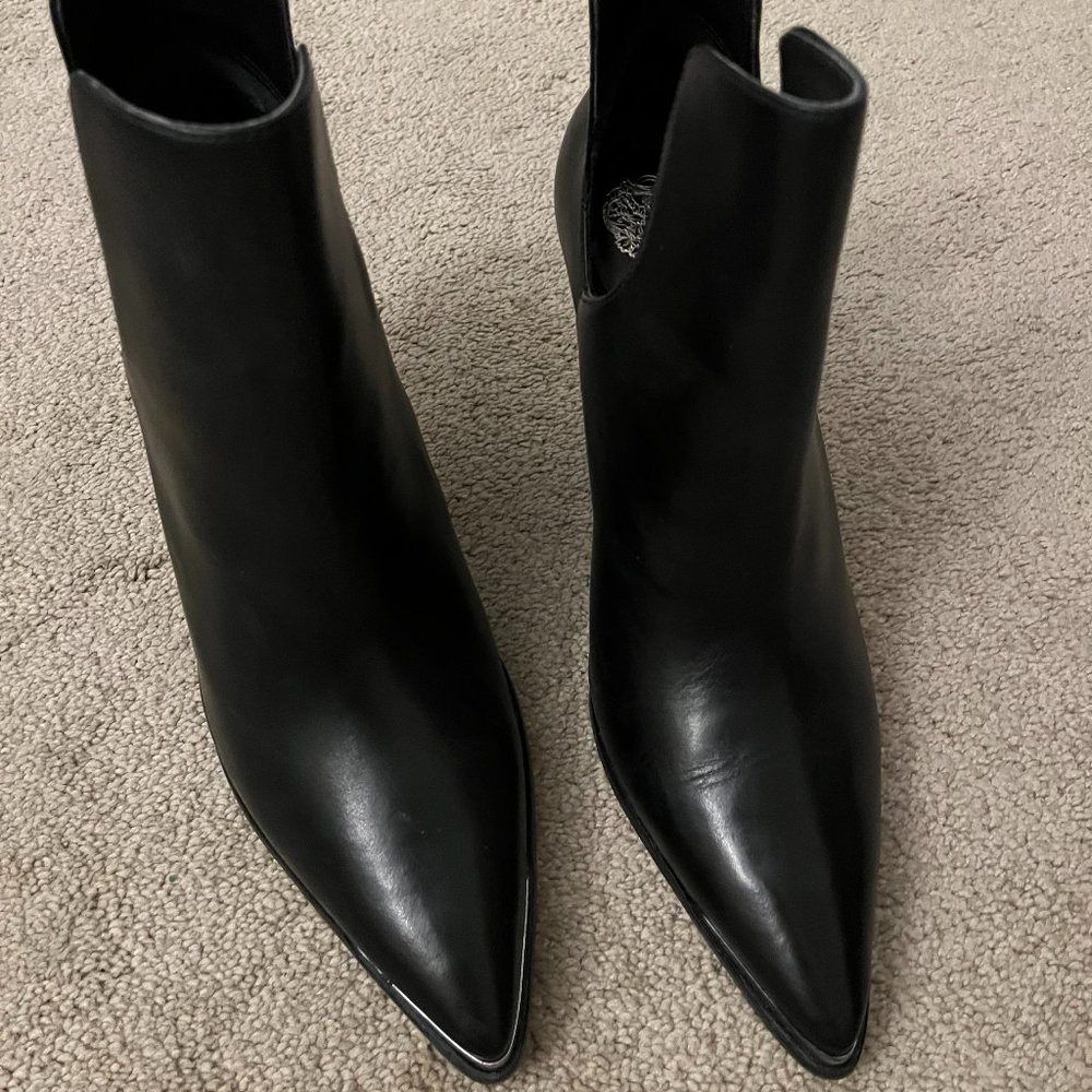 Vince Camuto Leather Size 10 bootie, Black - Picture 2 of 9